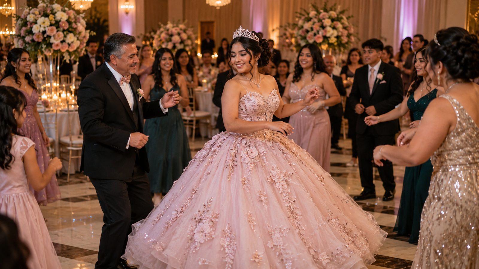 Baile de quinceañera